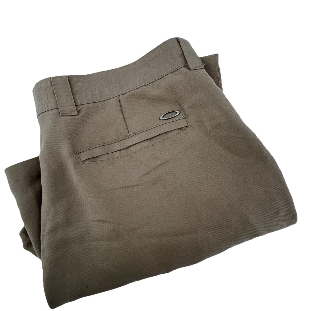 Oakley Mens Khaki Chino Pants Size 40W 32L Casual‎ Business Casual